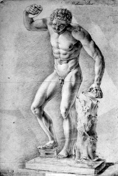 Study of a Cymbal Player by William Pars